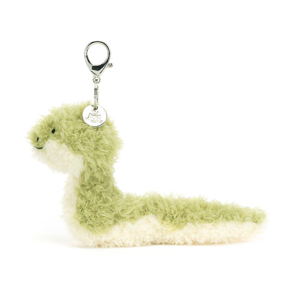 Taška Charms Jellycat Little Snake,16cm x 5cm x 16cm Zelene | ASEOY-3850