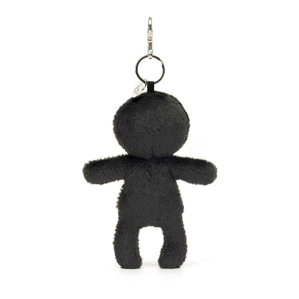 Taška Charms Jellycat Skeleton Bob,20cm x 11cm x 2cm Černé | RASOV-8542