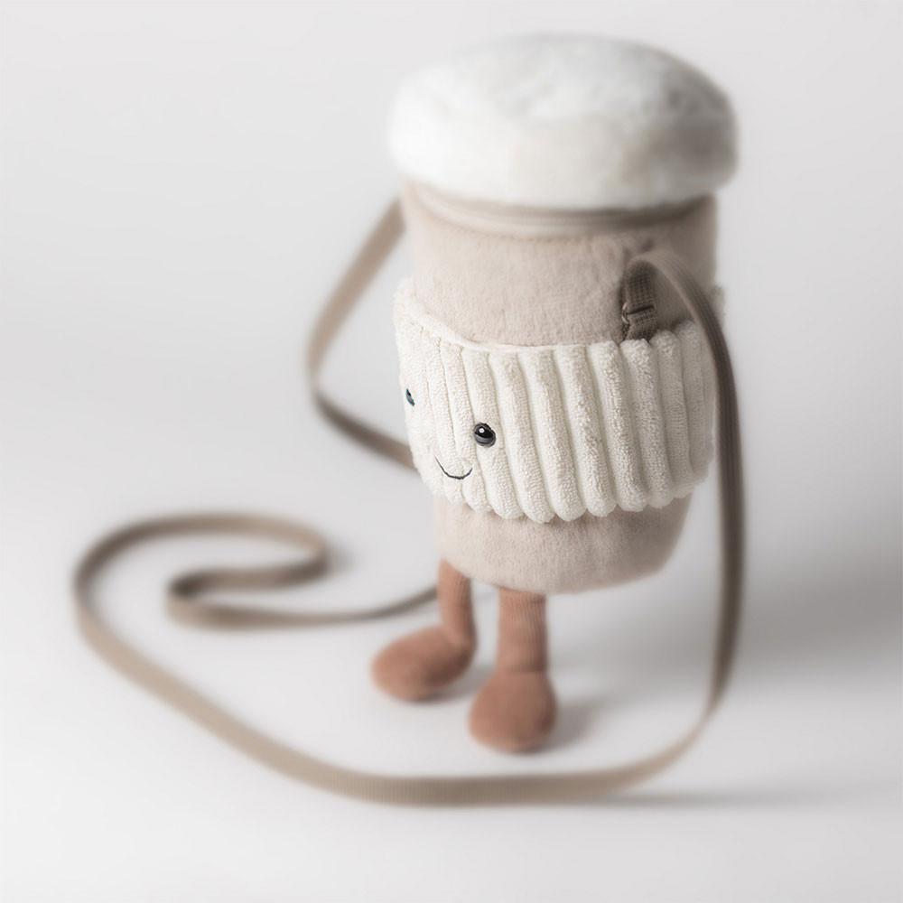 Tašky Jellycat Amuseables Coffee-To-Go,20cm x 9cm x 9cm Béžový | FZLDN-2380