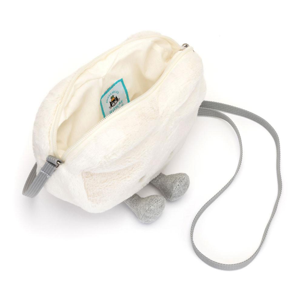 Tašky Jellycat Amuseables Cream Heart,17cm x 18cm x 5cm Bílé | BNIHZ-0136