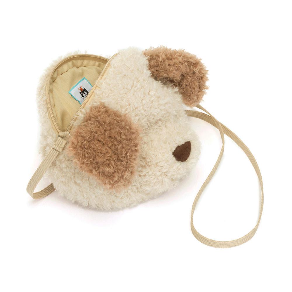 Tašky Jellycat Little Pup,19cm x 19cm x 5cm Hnědé | TPOVX-5081