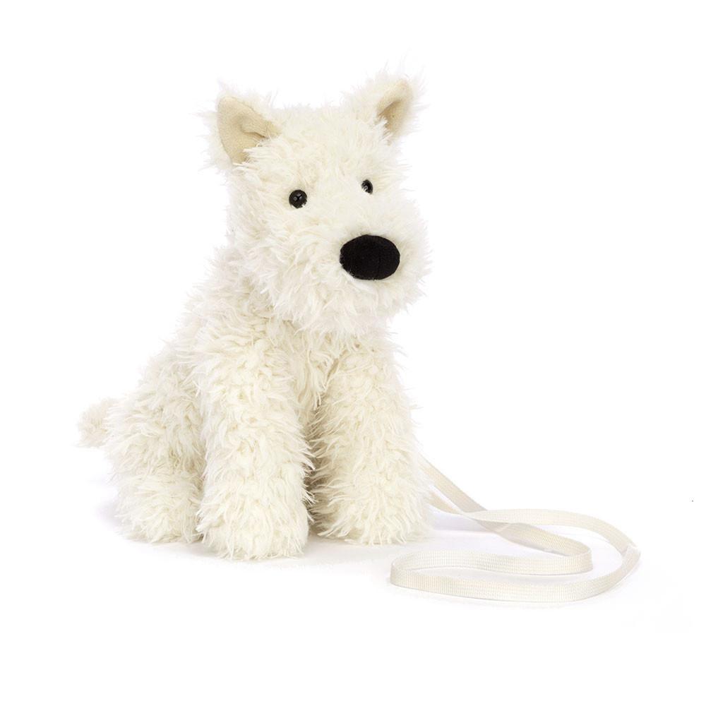 Tašky Jellycat Munro Scottie,23cm x 12cm x 10cm Bílé | IECWA-0783