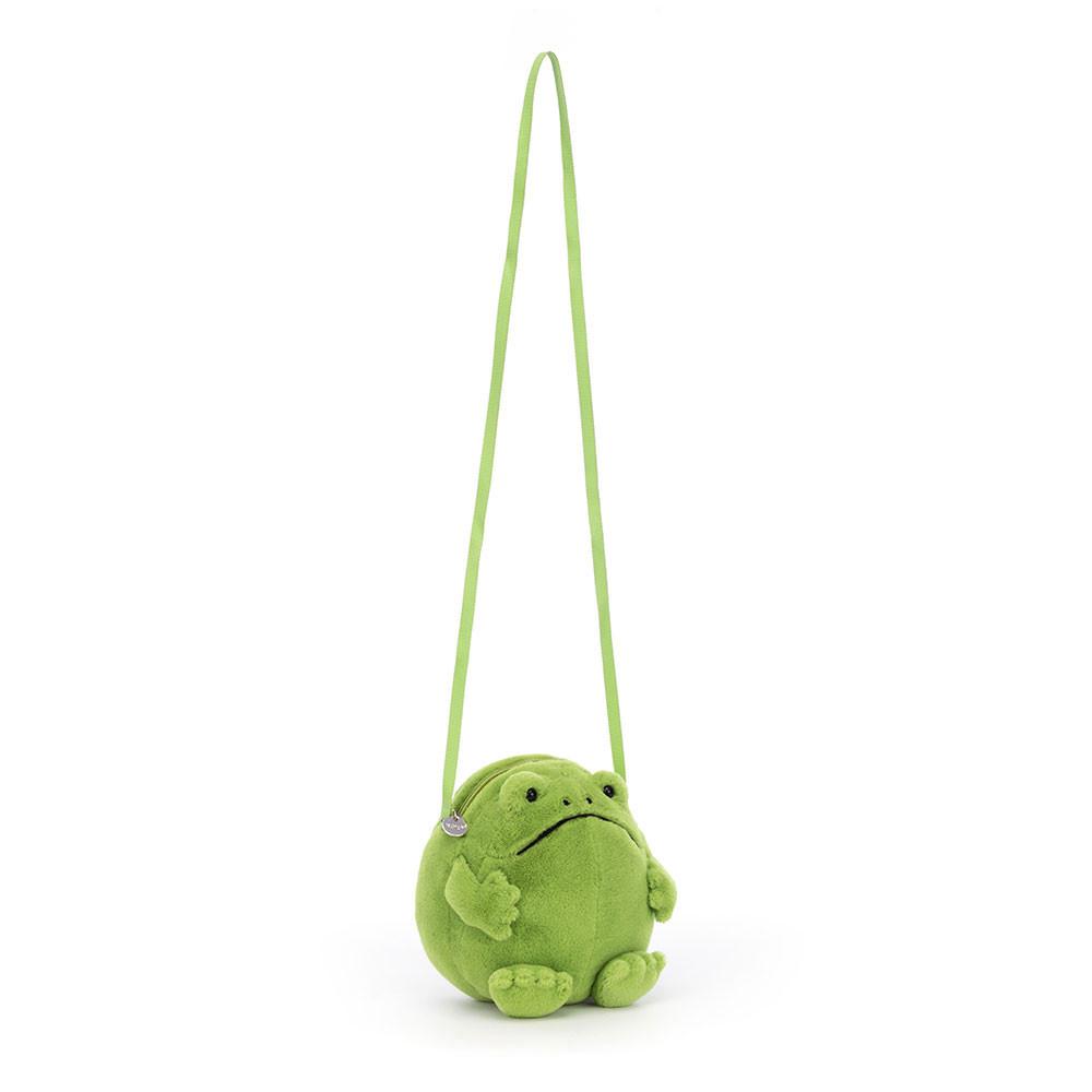 Tašky Jellycat Ricky Rain Žábičky,17cm x 17cm x 5cm Zelene | UHAKM-0427