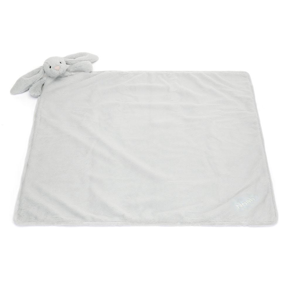 Usínáček Jellycat Bashful Bunny Blankie,56cm x 70cm x 9cm Šedé | MZVWH-8527