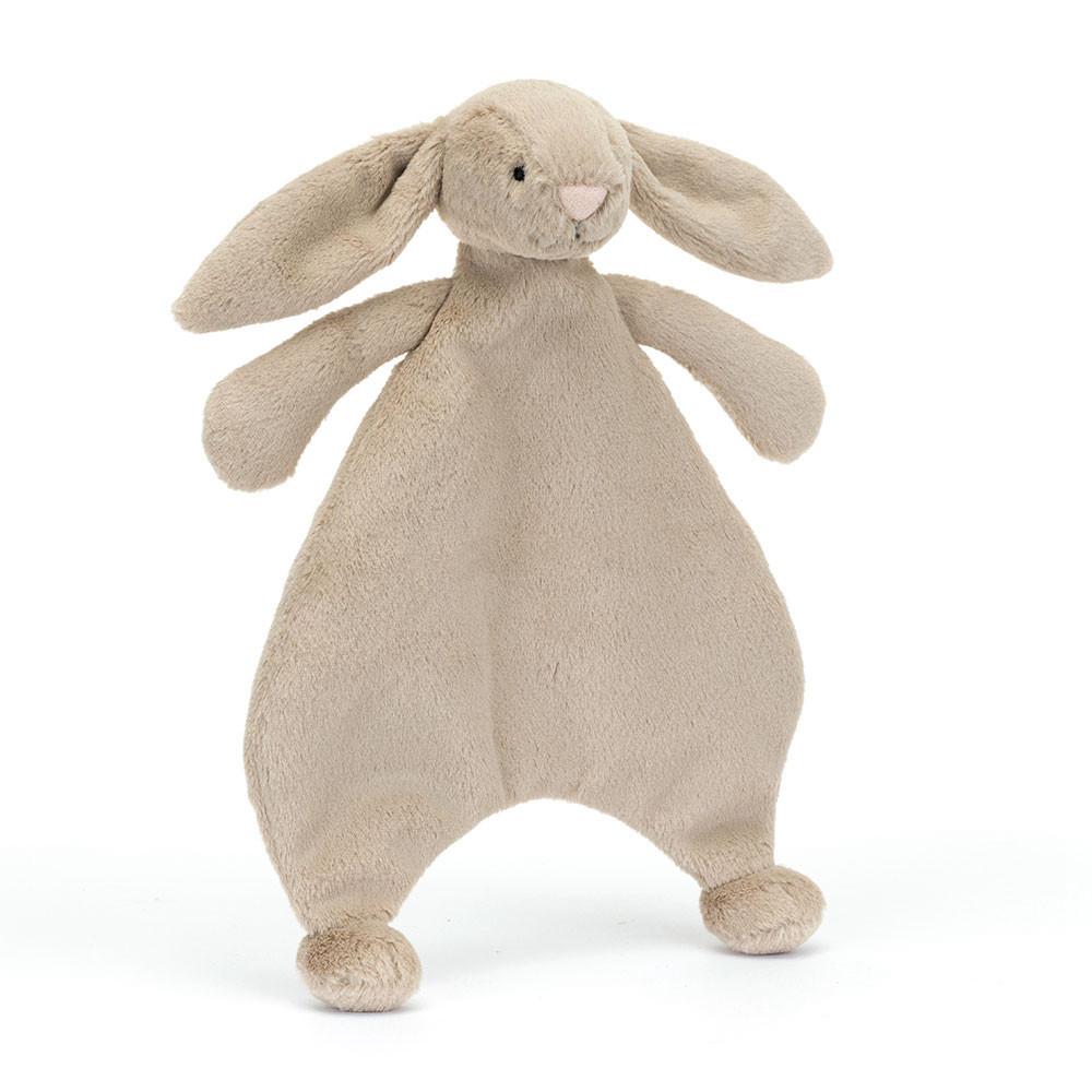 Usínáček Jellycat Bashful Bunny Comforter,27cm x 20cm x 7cm Béžový | NGAYX-7184