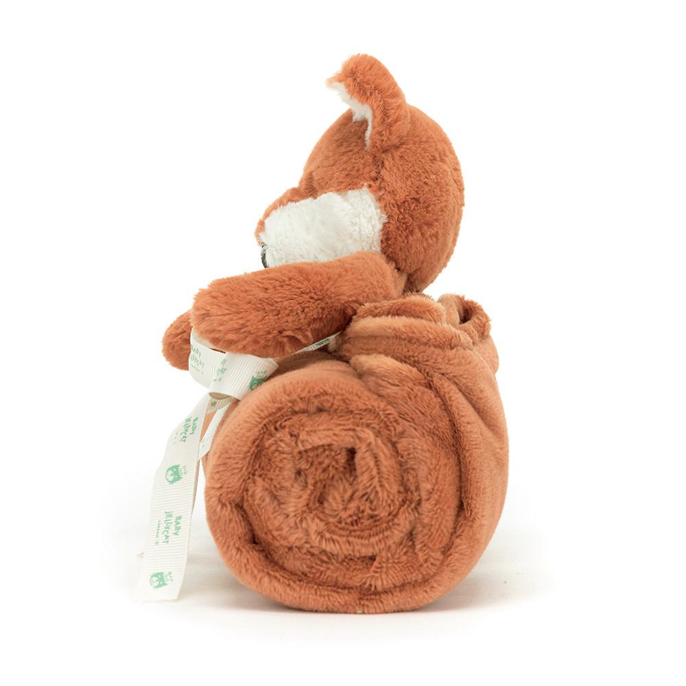 Usínáček Jellycat Bashful Fox Cub Blankie,27cm x 20cm x 7cm Oranžové | FETZB-2157
