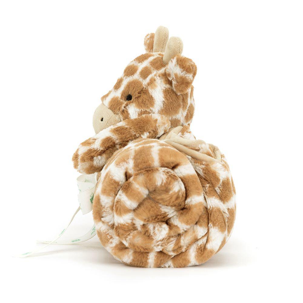 Usínáček Jellycat Bashful Giraffe Blankie,27cm x 20cm x 7cm Oranžové | EDNTC-3419