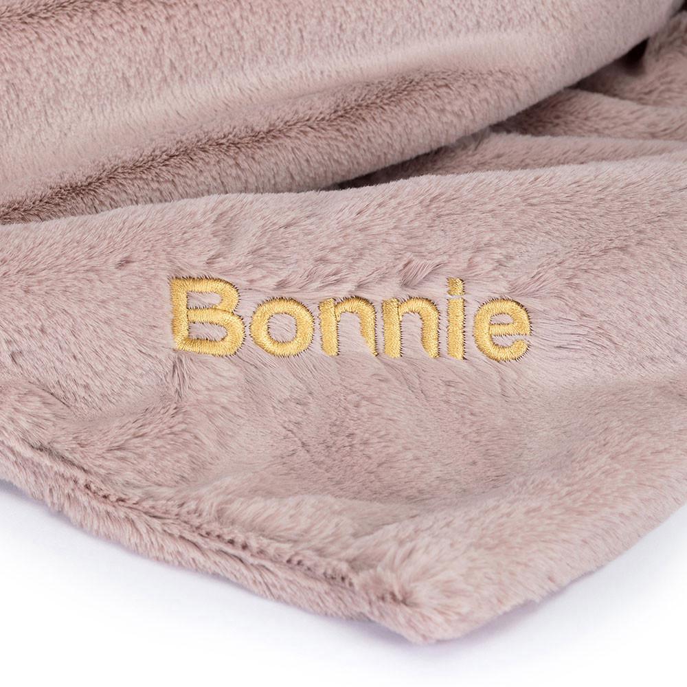 Usínáček Jellycat Bashful Luxe Bunny Blankie,56cm x 70cm x 9cm Růžové | LQYUR-1068