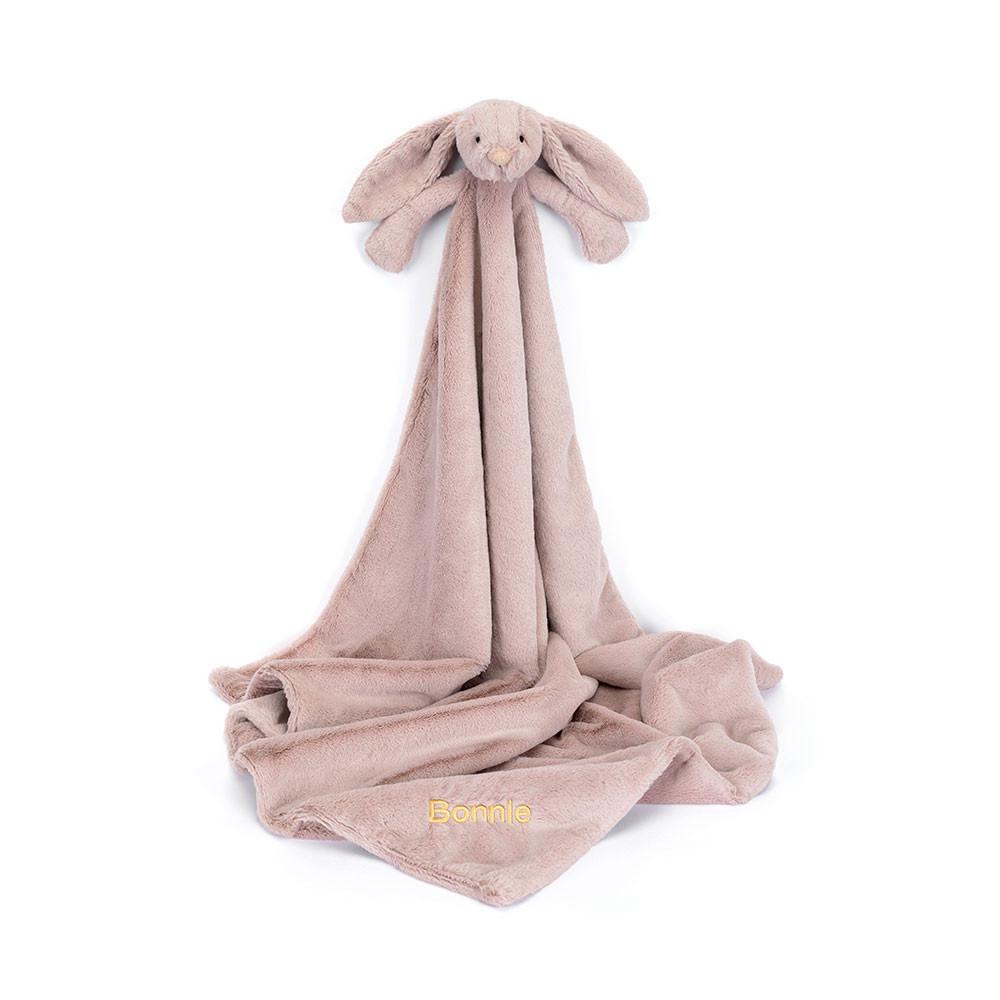 Usínáček Jellycat Bashful Luxe Bunny Blankie,56cm x 70cm x 9cm Růžové | LQYUR-1068