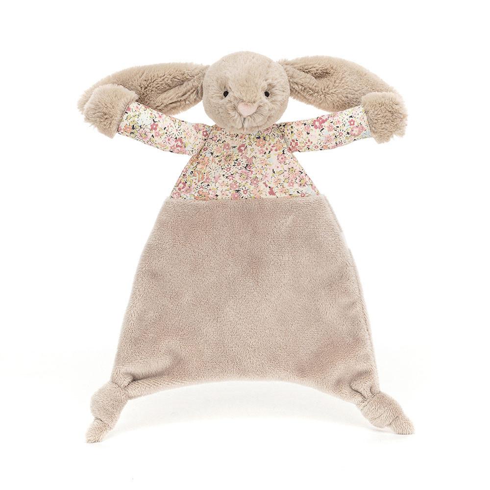 Usínáček Jellycat Blossom Bunny Comforter,22cm x 18cm x 7cm Béžový | HJUNA-2756