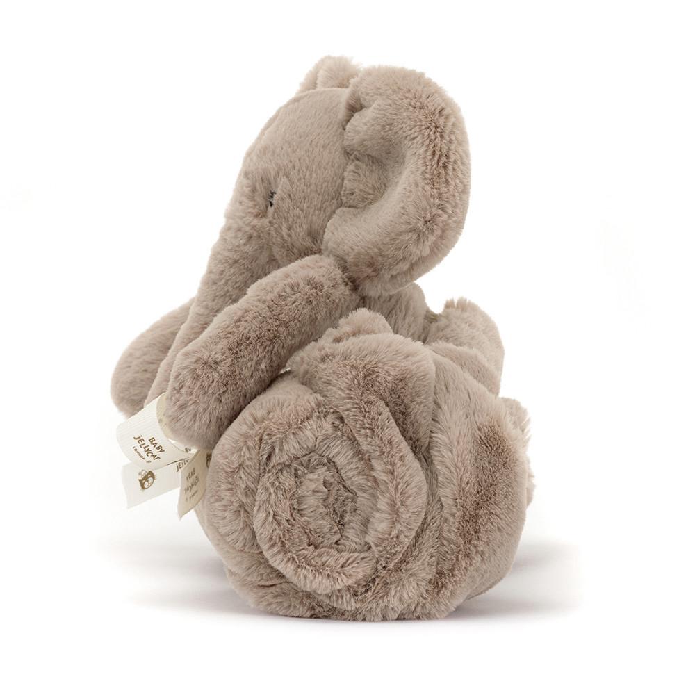 Usínáček Jellycat Smudge Sloníci Blankie,56cm x 70cm x 9cm Šedé | TNAHR-8157