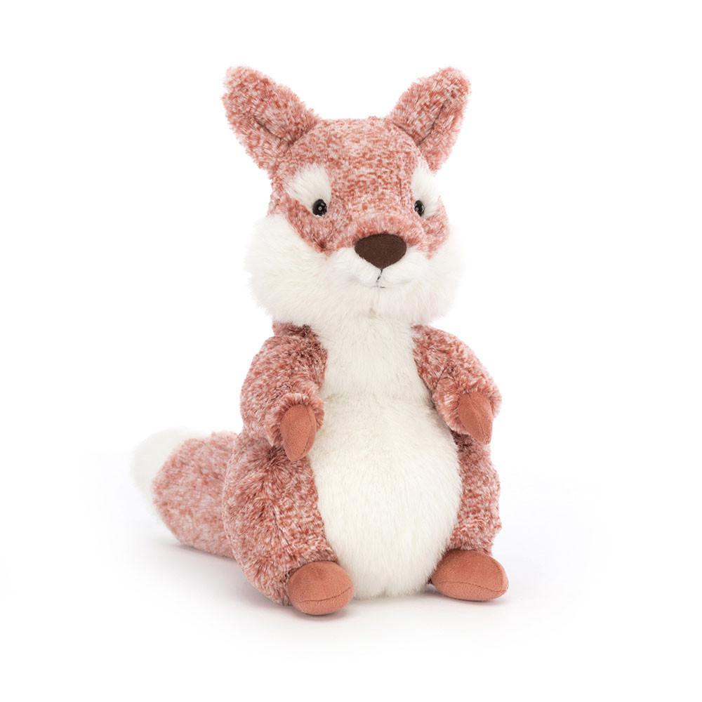 Woodland Jellycat Plyšáci Ambrosie Fox,24cm x 10cm x 10cm Červené | PUOJL-3208
