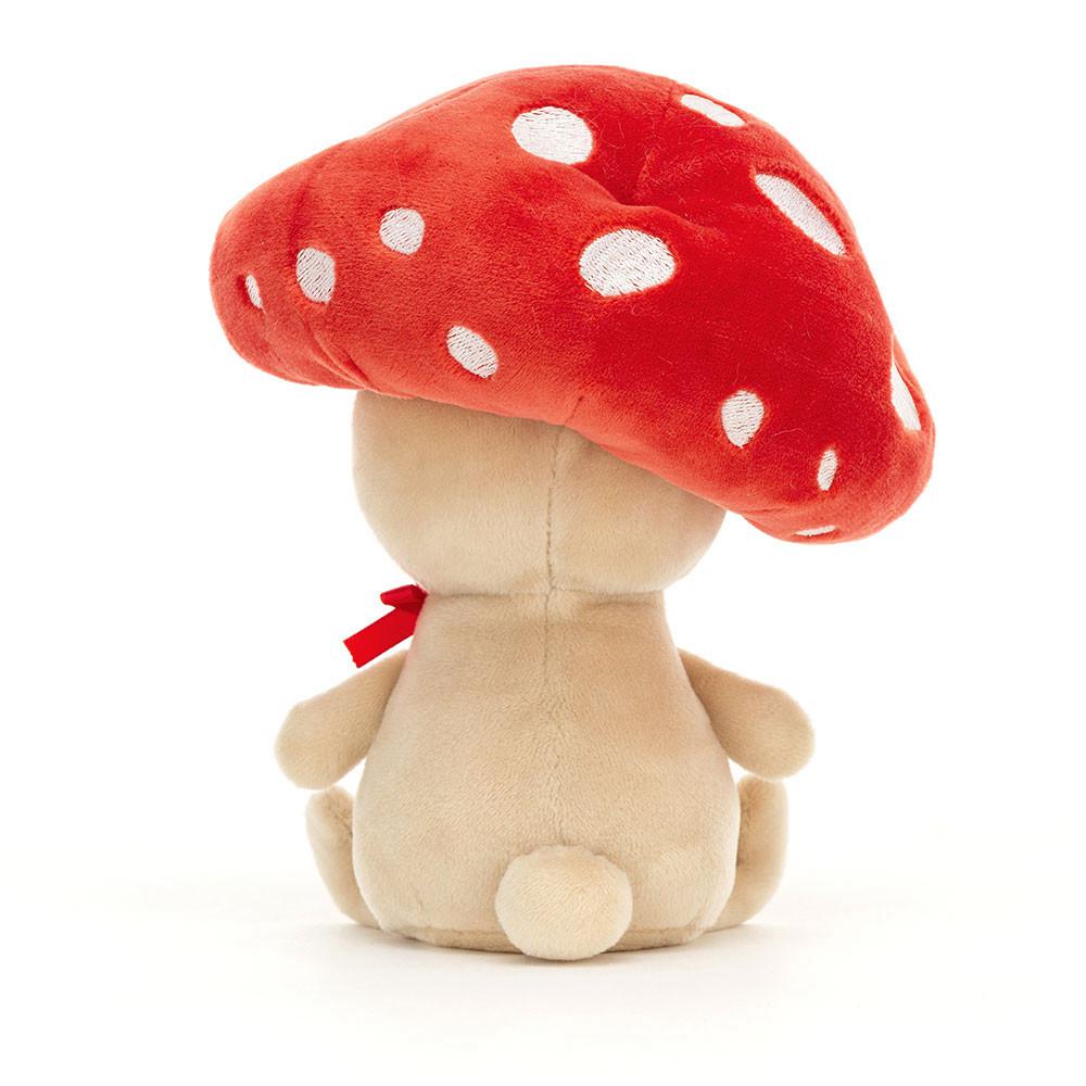 Woodland Jellycat Plyšáci Amuseables Fun-Guy Robbie,16cm x 8cm x 6cm Červené | QEKAG-2485
