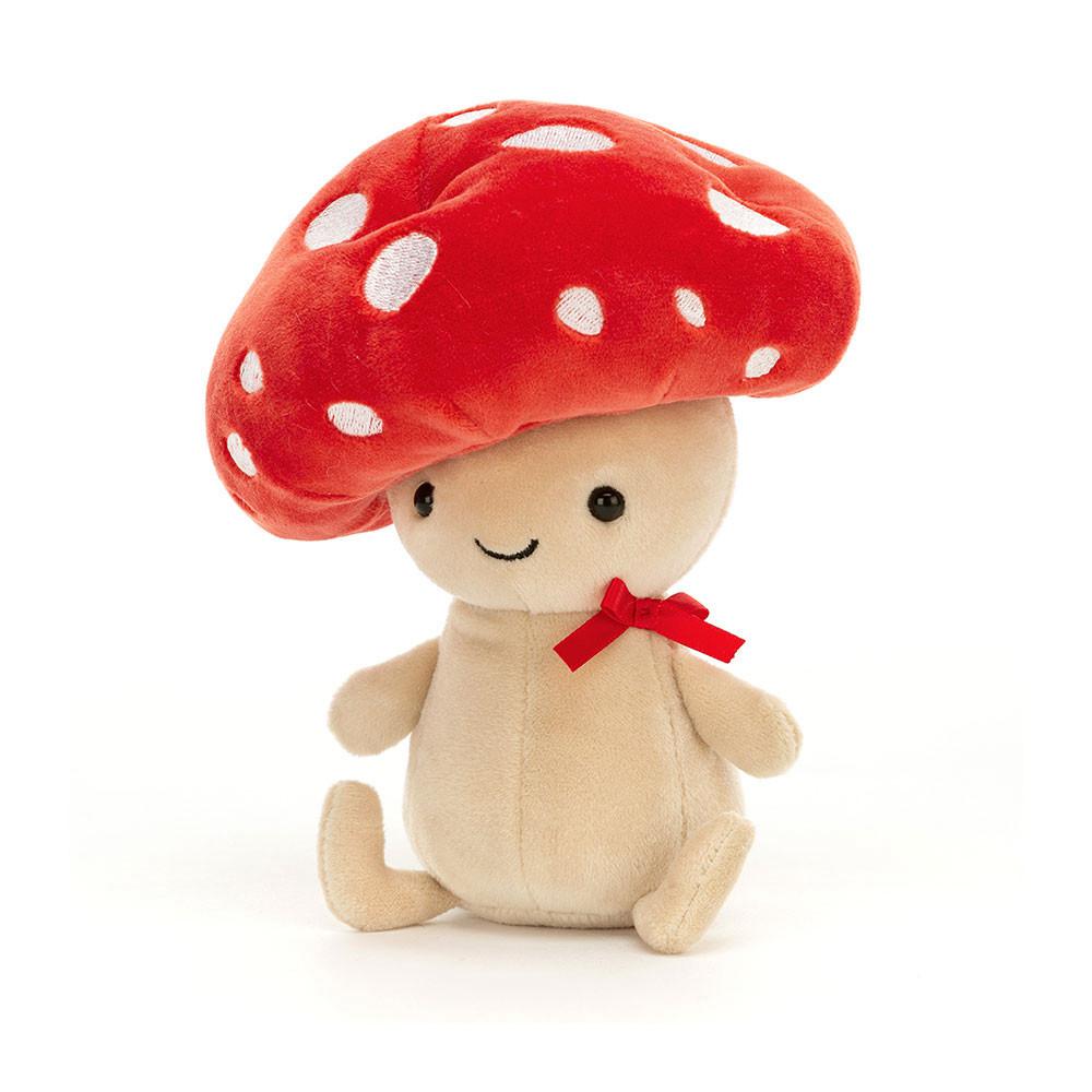 Woodland Jellycat Plyšáci Amuseables Fun-Guy Robbie,16cm x 8cm x 6cm Červené | QEKAG-2485
