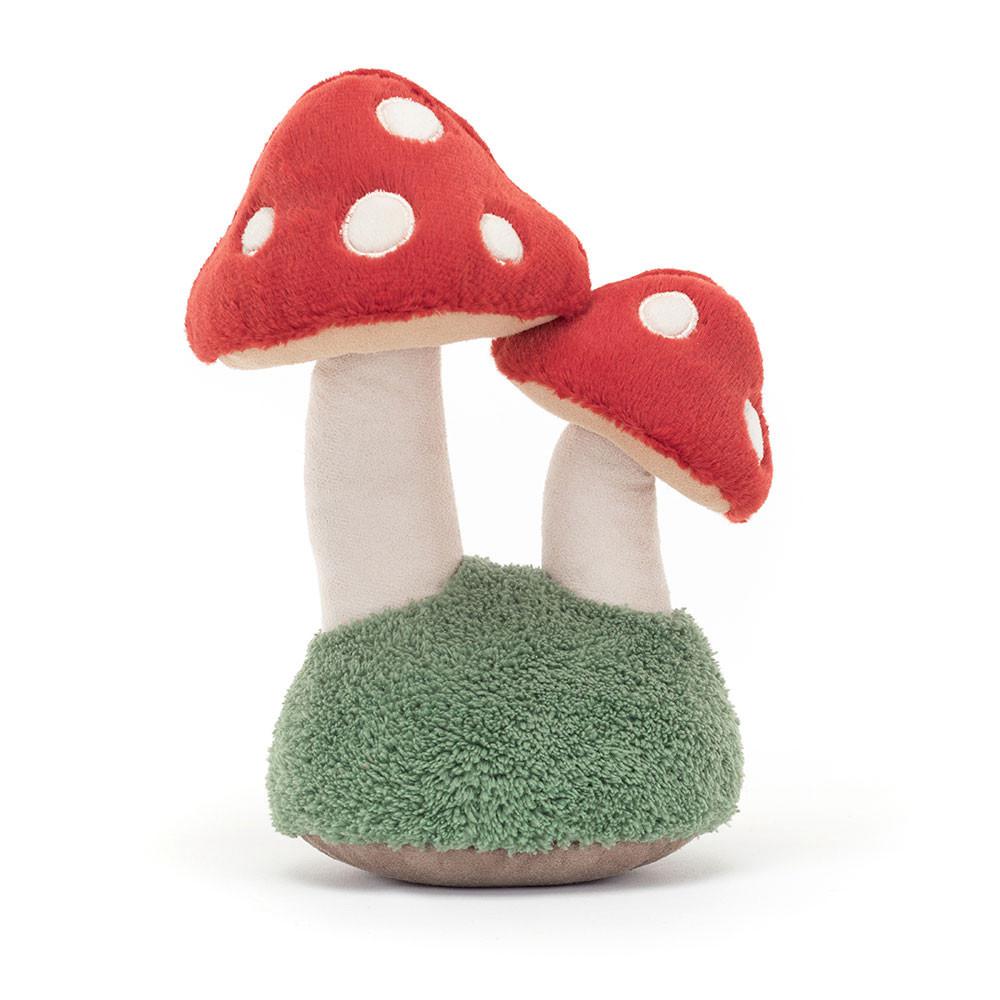 Woodland Jellycat Plyšáci Amuseables Pair of Toadstools,25cm x 13cm x 11cm Červené | IJLVK-7429