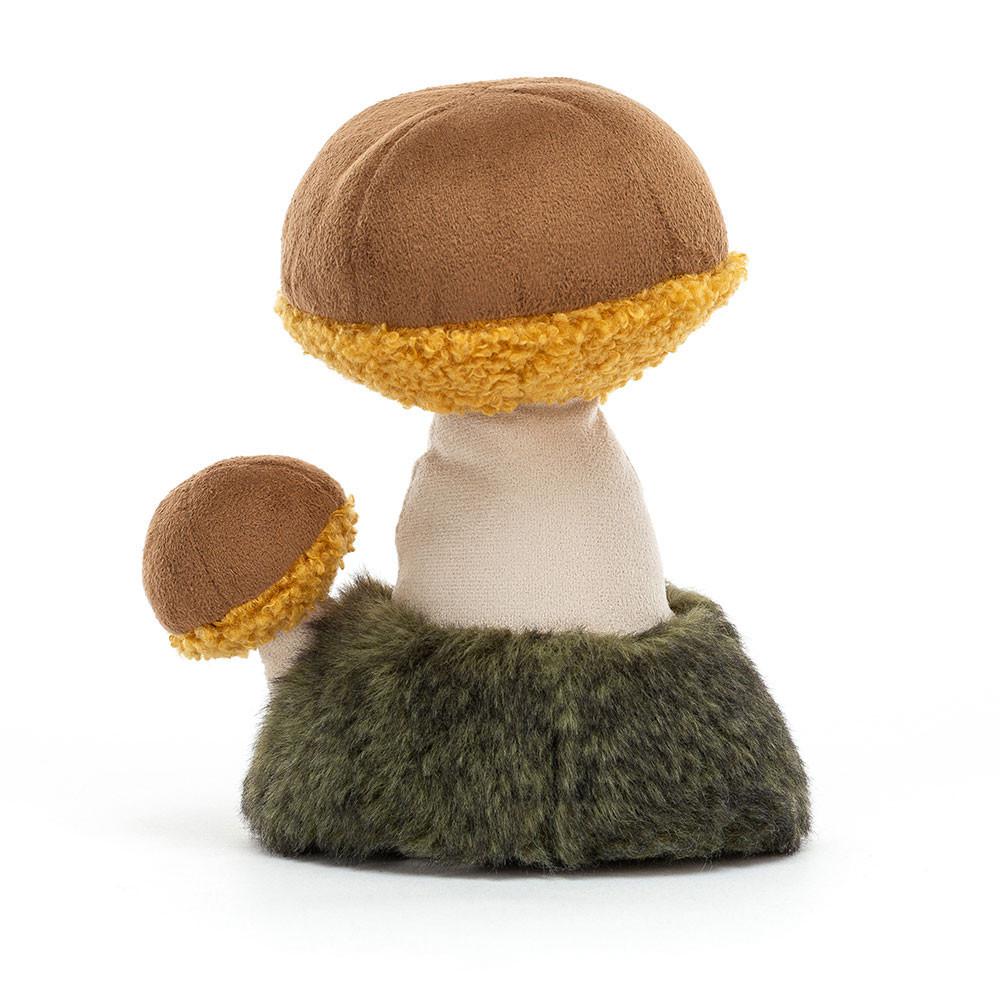 Woodland Jellycat Plyšáci Amuseables Wild Nature Boletus Mushroom,18cm x 7cm x 8cm Hnědé | JUMGL-4790