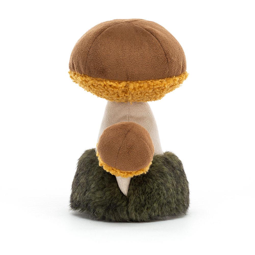 Woodland Jellycat Plyšáci Amuseables Wild Nature Boletus Mushroom,18cm x 7cm x 8cm Hnědé | JUMGL-4790