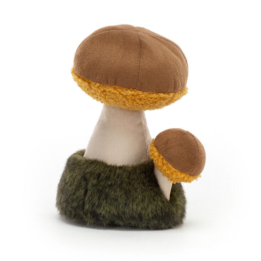 Woodland Jellycat Plyšáci Amuseables Wild Nature Boletus Mushroom,18cm x 7cm x 8cm Hnědé | JUMGL-4790