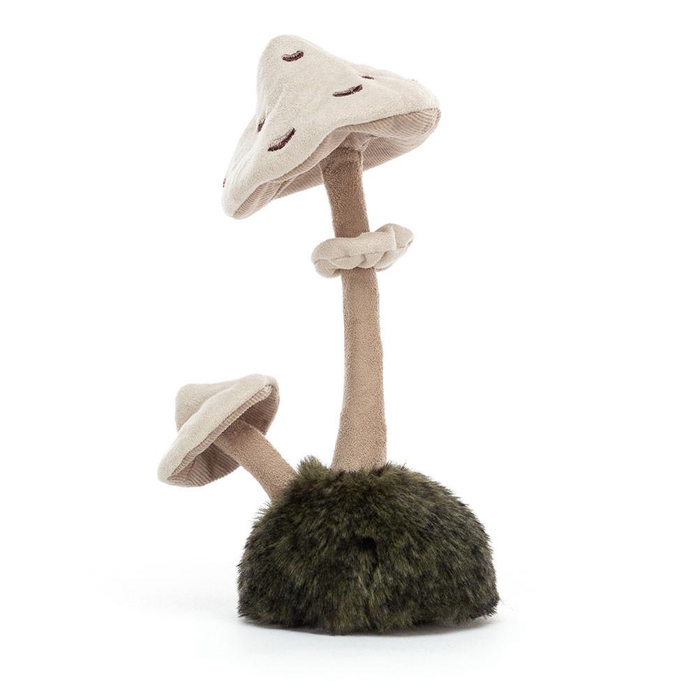 Woodland Jellycat Plyšáci Amuseables Wild Nature Parasol Mushroom,23cm x 9cm x 8cm Bílé | ETSHV-5903