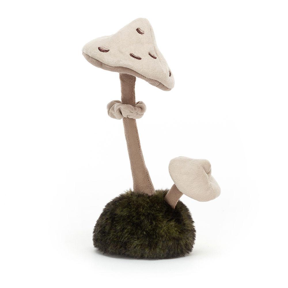 Woodland Jellycat Plyšáci Amuseables Wild Nature Parasol Mushroom,23cm x 9cm x 8cm Bílé | ETSHV-5903