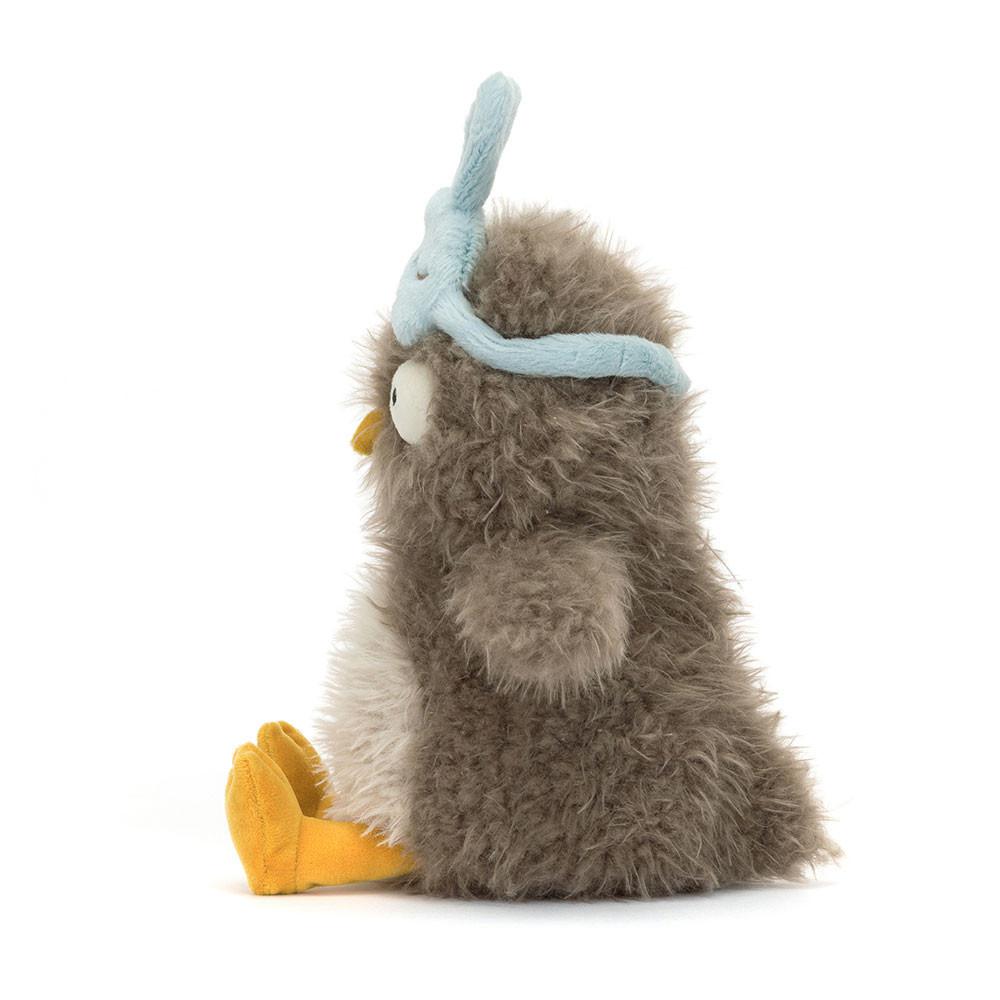 Woodland Jellycat Plyšáci Audrey Hootsoftly,24cm x 12cm x 12cm Béžový | MNBKU-3814