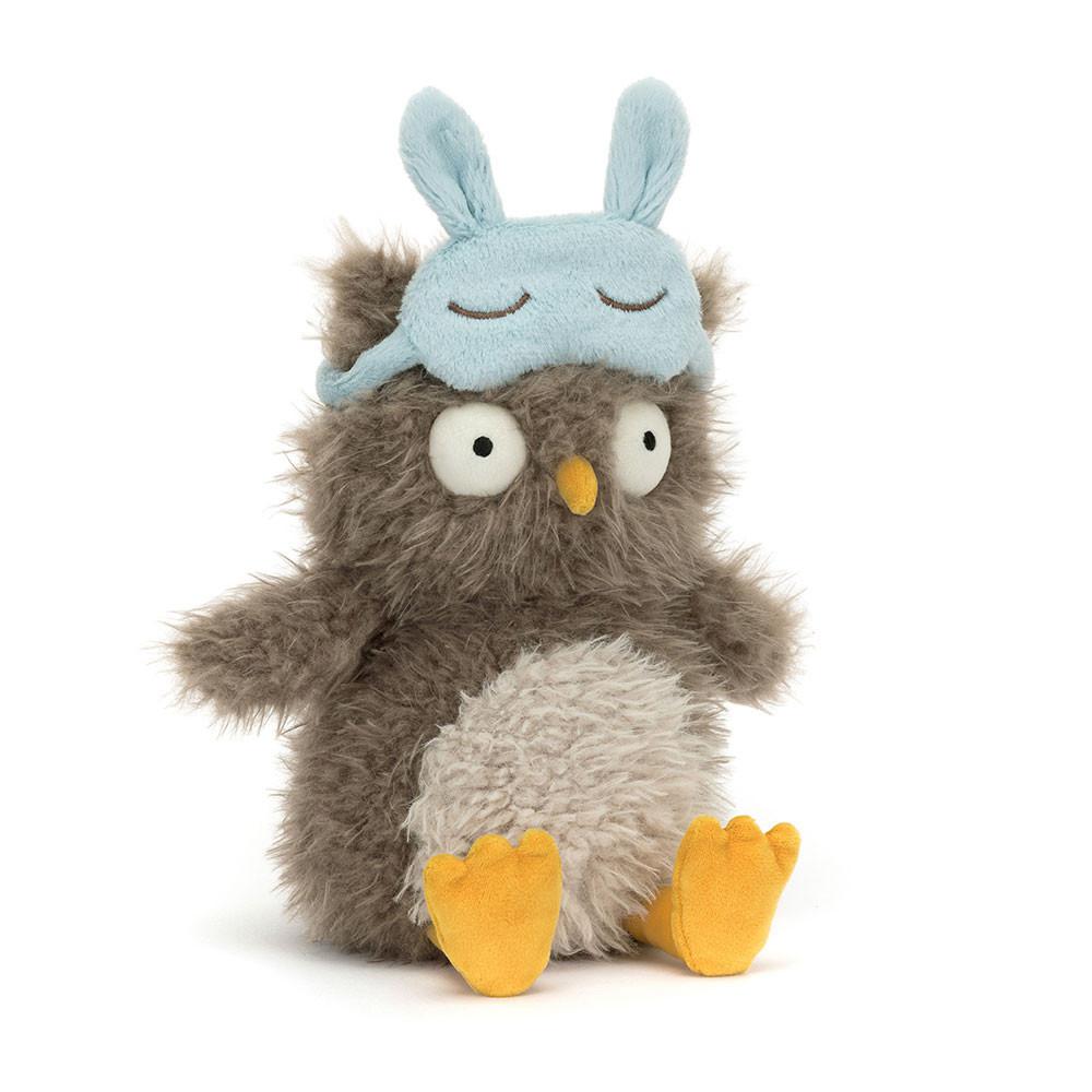 Woodland Jellycat Plyšáci Audrey Hootsoftly,24cm x 12cm x 12cm Béžový | MNBKU-3814