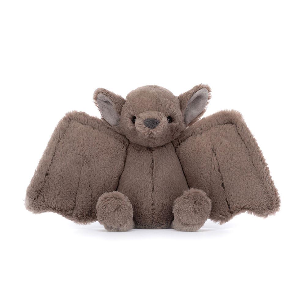Woodland Jellycat Plyšáci Bashful Bat,18cm x 9cm x 8cm Černé | ZIMAS-1739