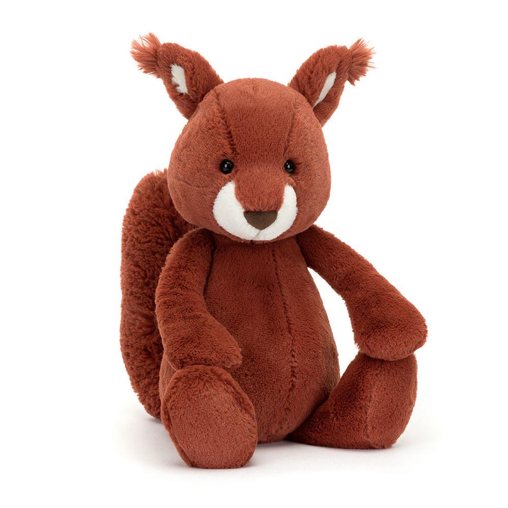 Woodland Jellycat Plyšáci Bashful Squirrel,31cm x 12cm x 9cm Červené | ODTJE-0392