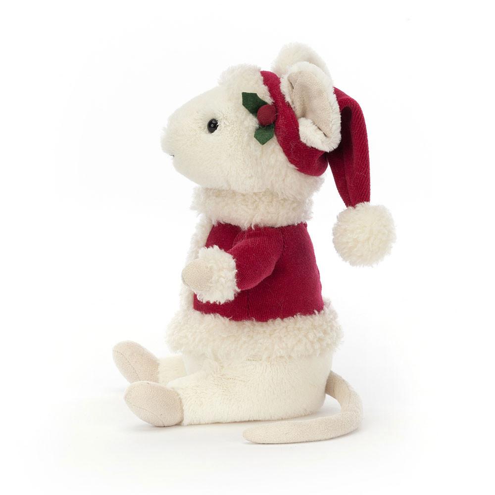 Woodland Jellycat Plyšáci Merry Mouse,18cm x 9cm x 9cm Bílé | AQKEZ-6592