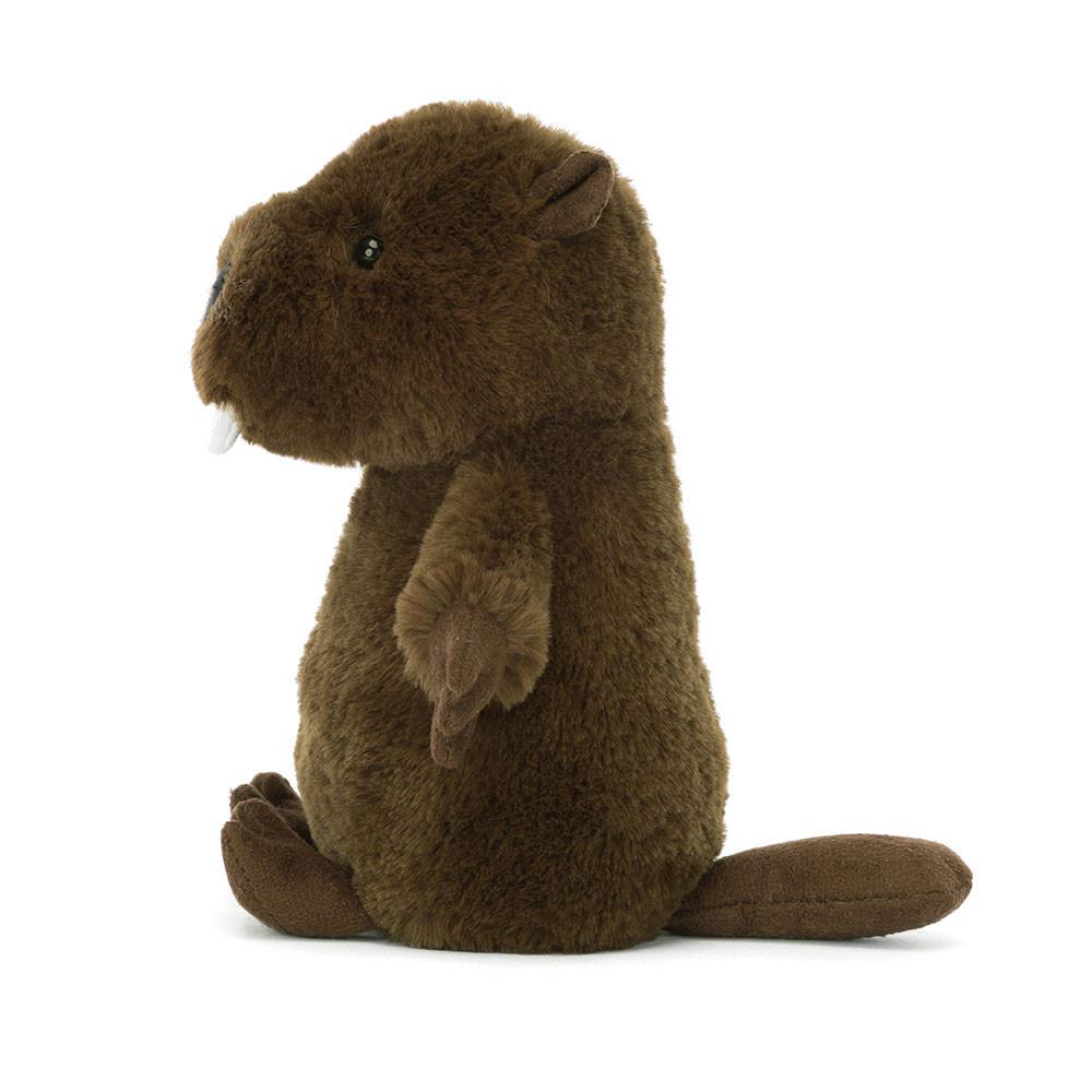 Woodland Jellycat Plyšáci Nippit Beaver,14cm x 7cm x 6cm Hnědé | YKNAL-6519