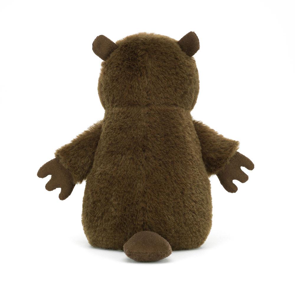 Woodland Jellycat Plyšáci Nippit Beaver,14cm x 7cm x 6cm Hnědé | YKNAL-6519
