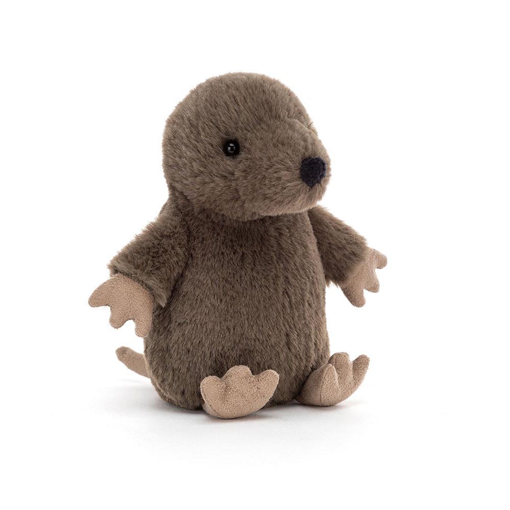 Woodland Jellycat Plyšáci Nippit Mole,14cm x 7cm x 6cm Hnědé | HFEAN-6532