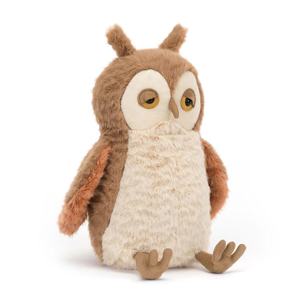 Woodland Jellycat Plyšáci Oakley Owl,28cm x 11cm x 12cm Hnědé | KSOMY-0942