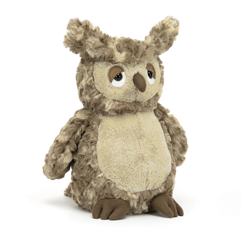 Woodland Jellycat Plyšáci Oberon Owl,27cm x 12cm x 11cm Béžový | HOJMC-0641