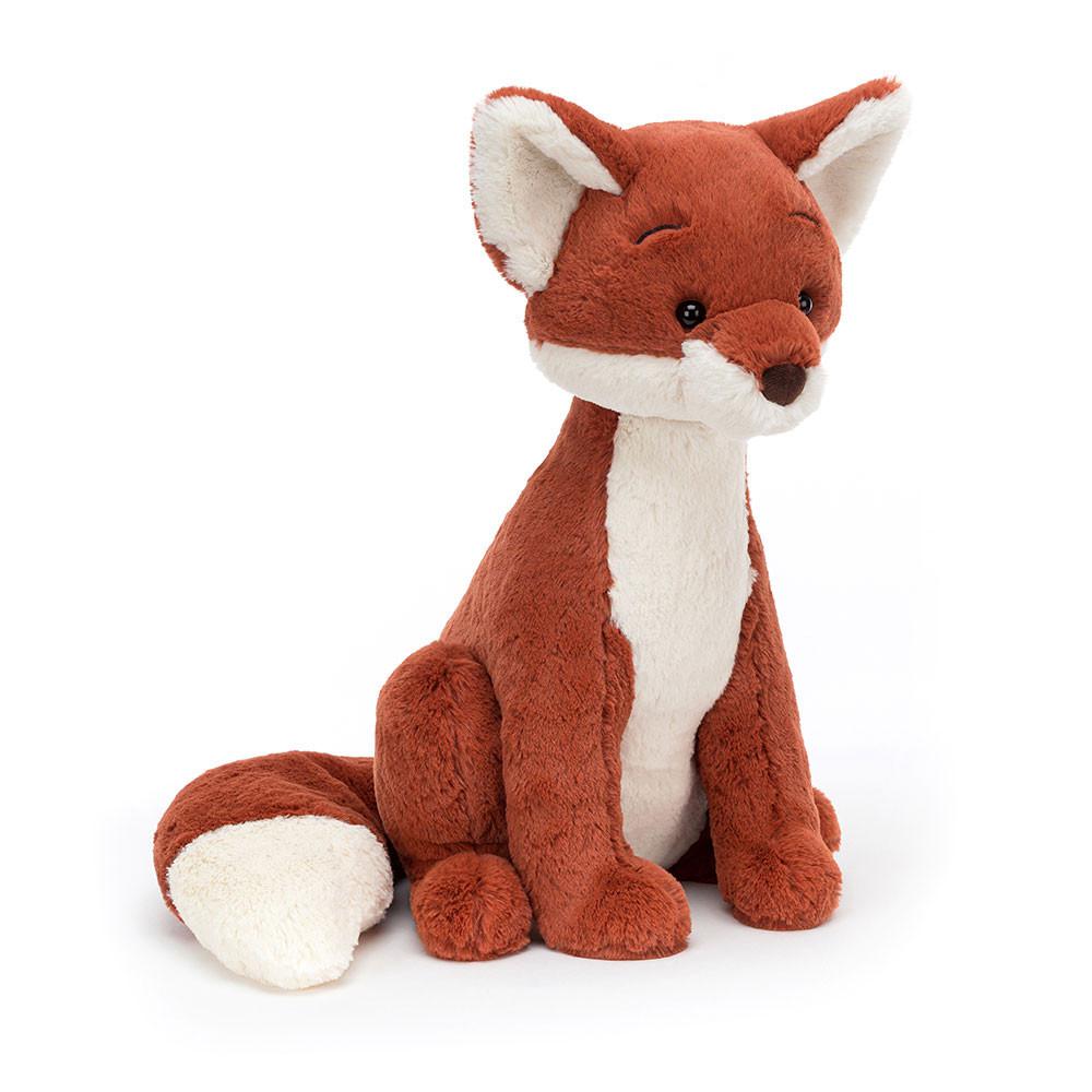 Woodland Jellycat Plyšáci Quinn Fox,38cm x 22cm x 20cm Oranžové | KWLEC-7519