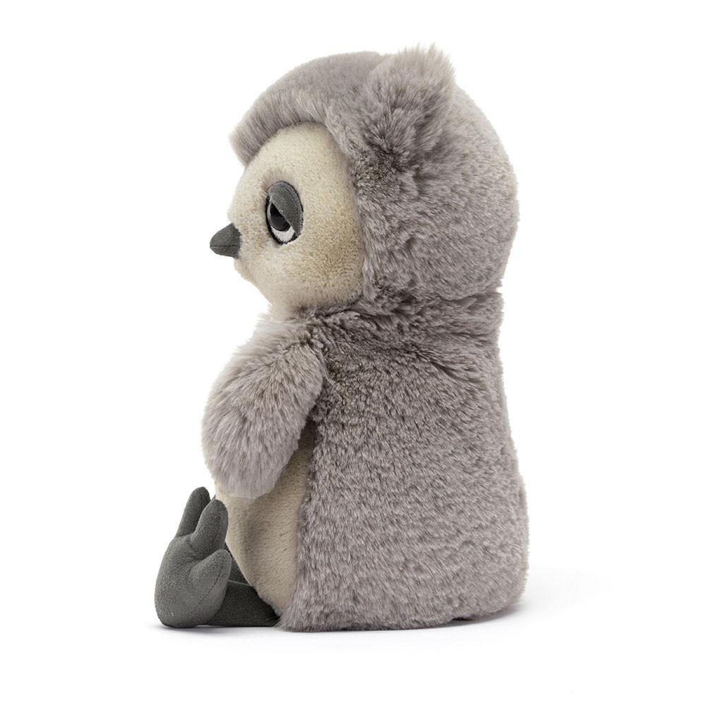 Woodland Jellycat Plyšáci Snoozling Owl,28cm x 14cm x 10cm Šedé | EYONU-2658