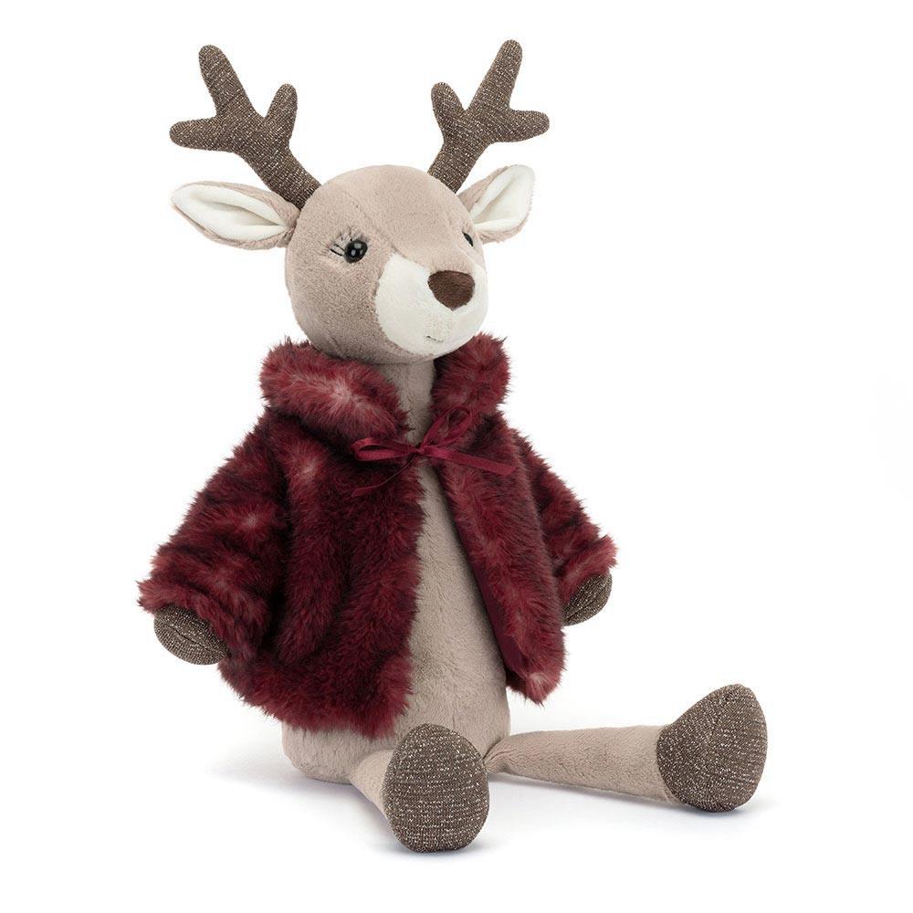 Woodland Jellycat Plyšáci Vivien Reindeer,46cm x 11cm x 11cm Béžový | XPMEL-6351