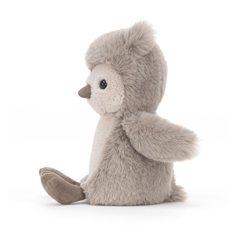 Woodland Jellycat Plyšáci Willow Owl,20cm x 9cm x 7cm Šedé | GXKDA-6052
