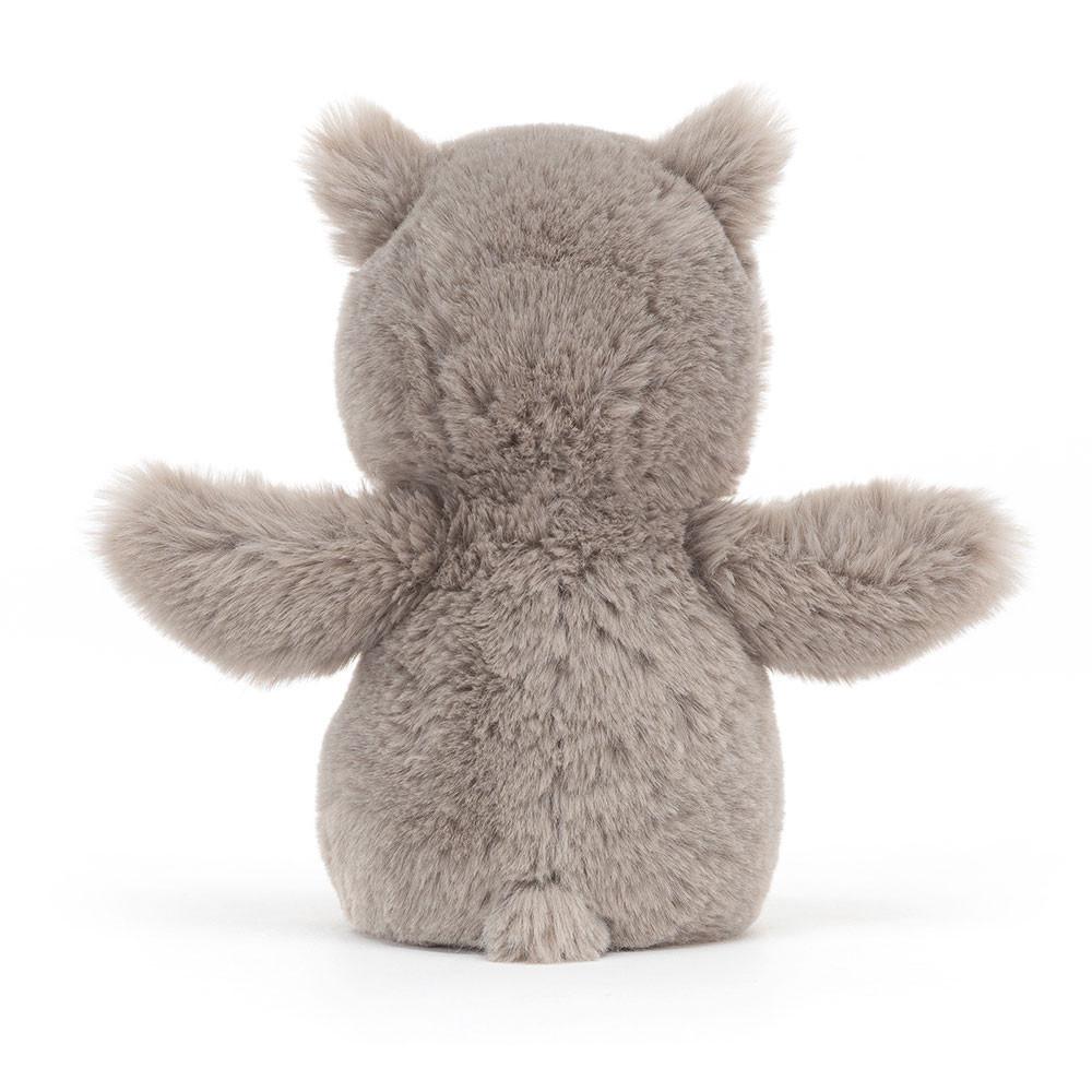 Woodland Jellycat Plyšáci Willow Owl,20cm x 9cm x 7cm Šedé | GXKDA-6052